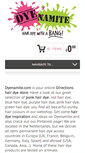 Mobile Screenshot of dyenamite.com